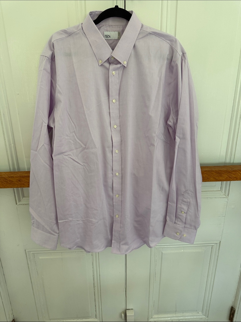 Men's Light Lavender Button-Down Dress Shirt